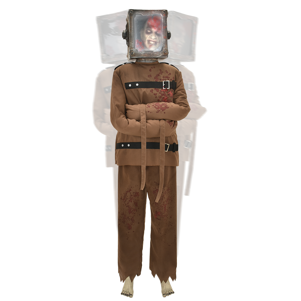 Boxhead Torture Demon Animated Decoration