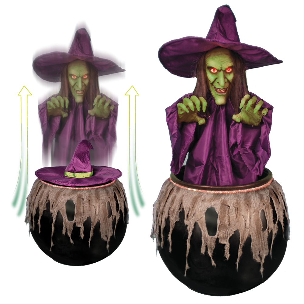 Evil Cauldron Witch