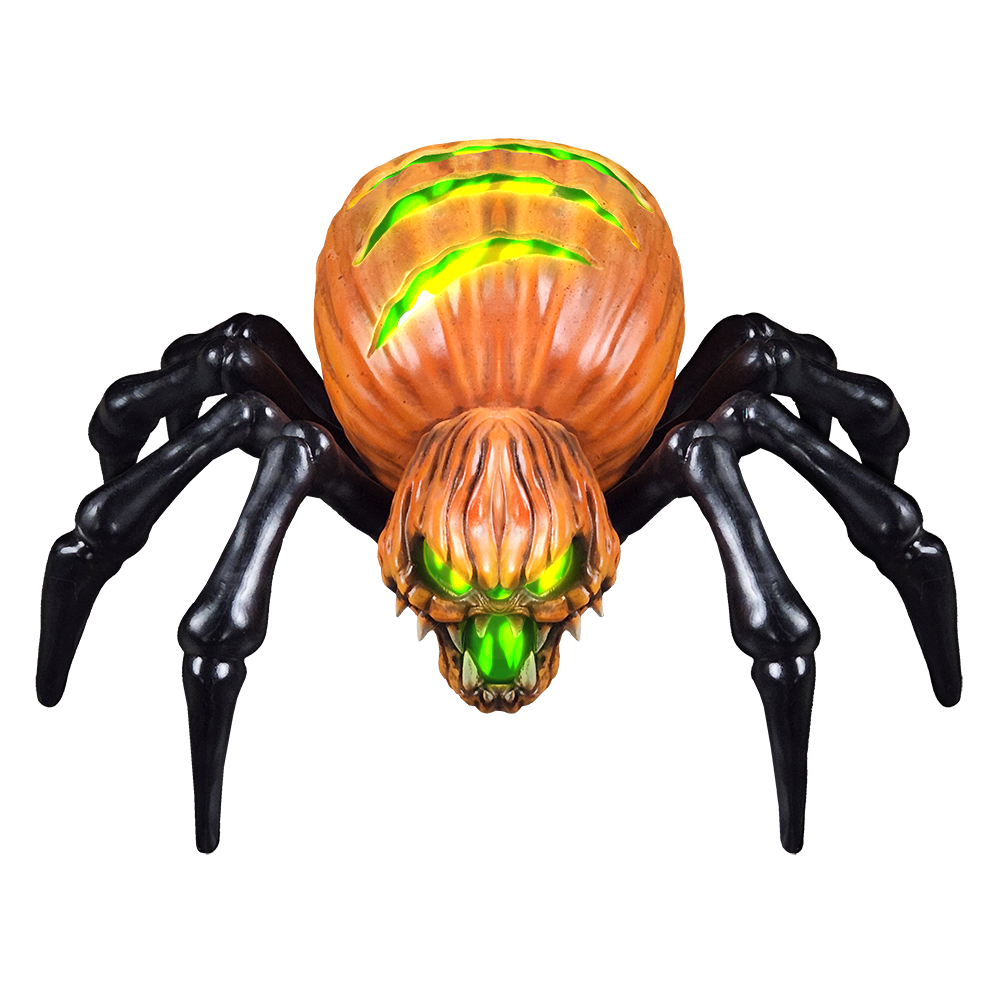 Flaming Pumpkin Spider™
