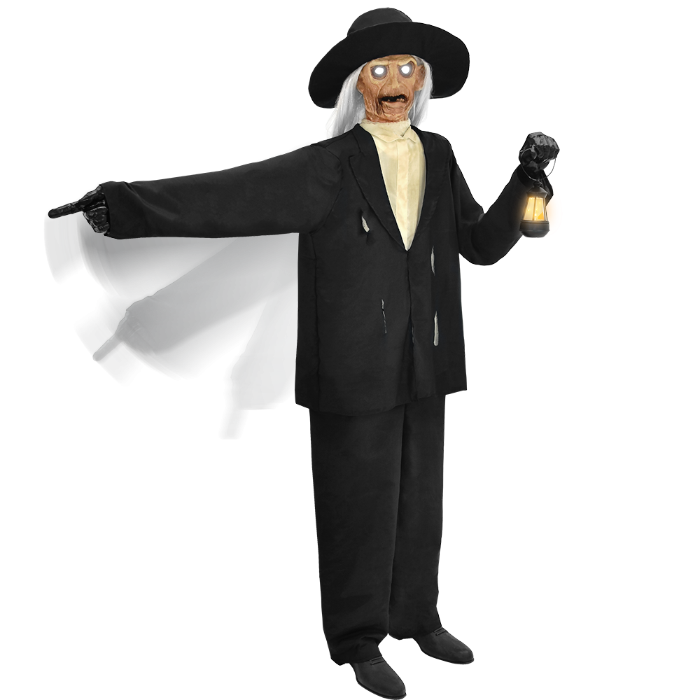 Ghastly Gravedigger Animatronic Decoration