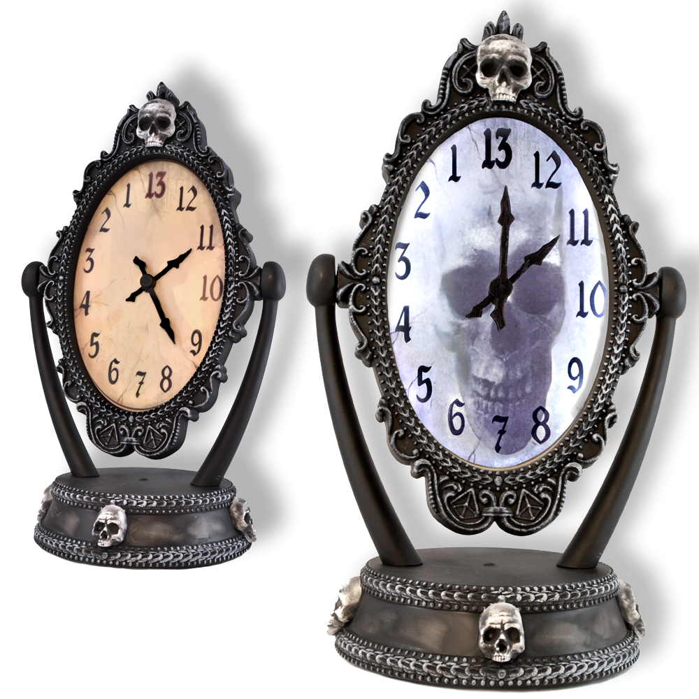 Haunted Reveal Clock