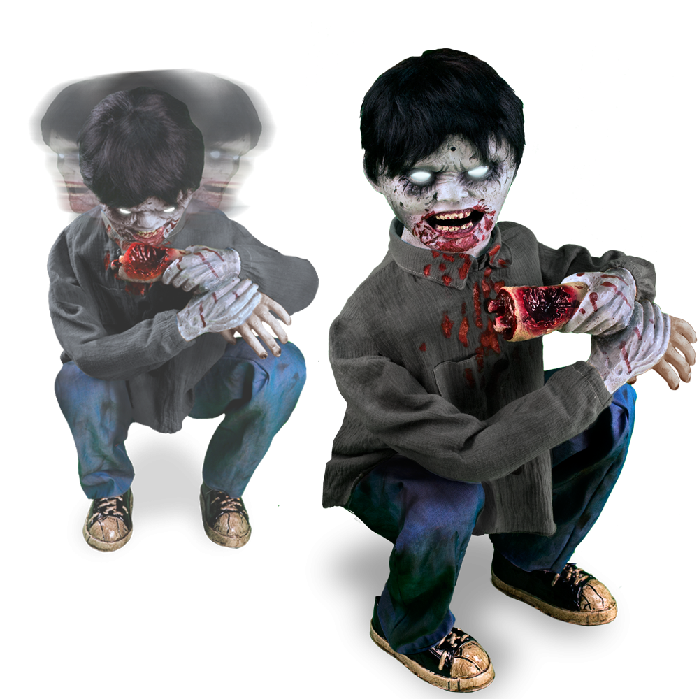 Limb Eating Zombie Boy