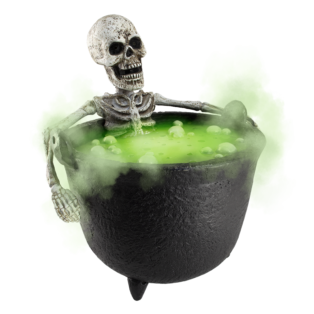 Misting Cauldron Skeleton™ (Bubbling Bones™)