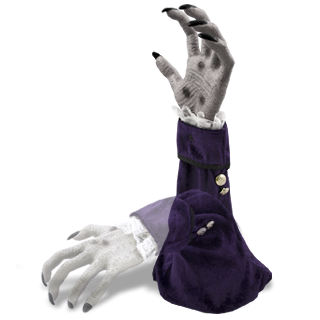 Purple Striking Hand