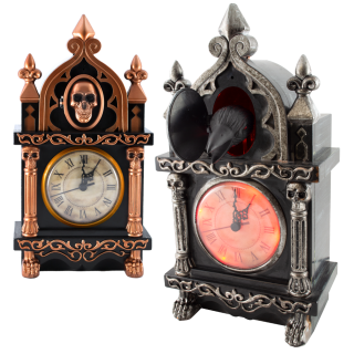 Animated Raven Clock™ (Clock of Doom™)
