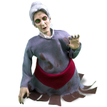 Tabletop Zombie Woman