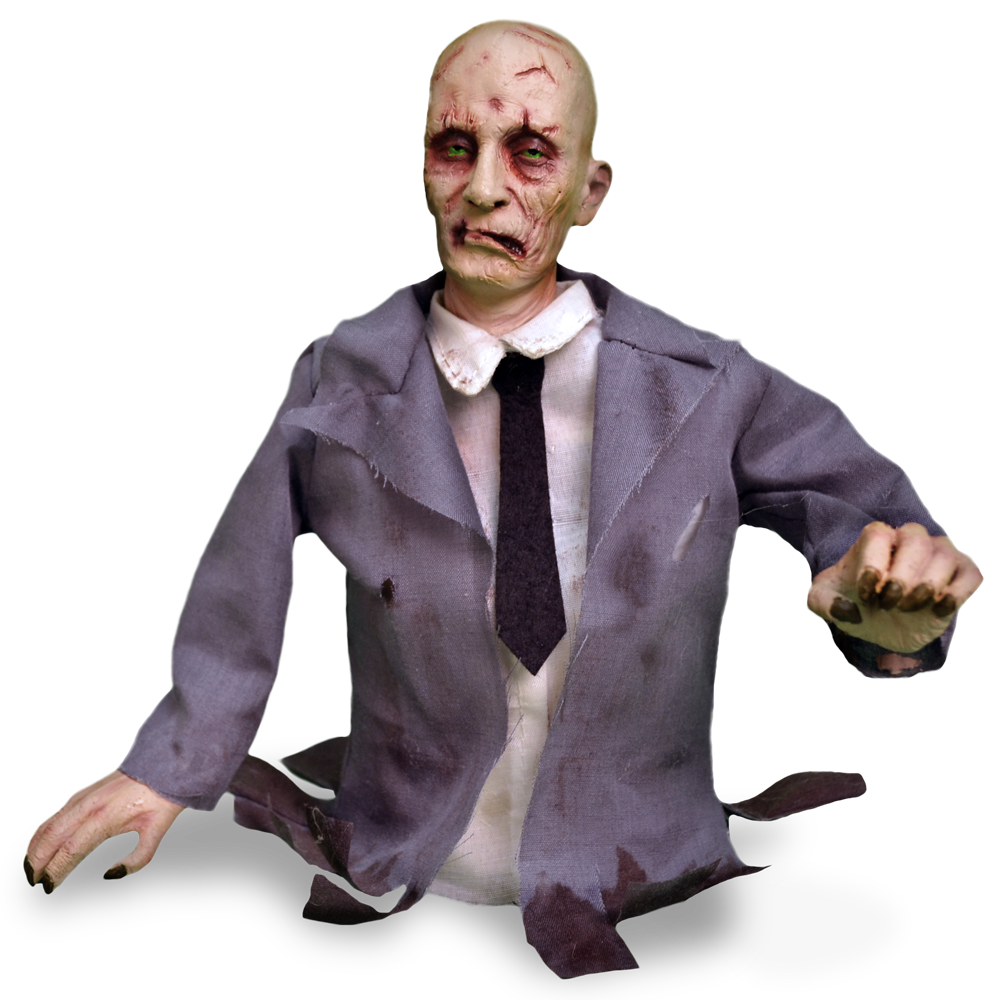 Tabletop Zombie Man